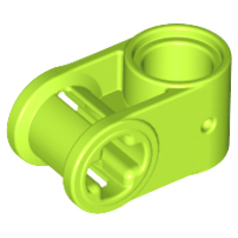 Technic, As en Pin Koppeling Loodrecht Lime